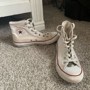 White High top Converse!!